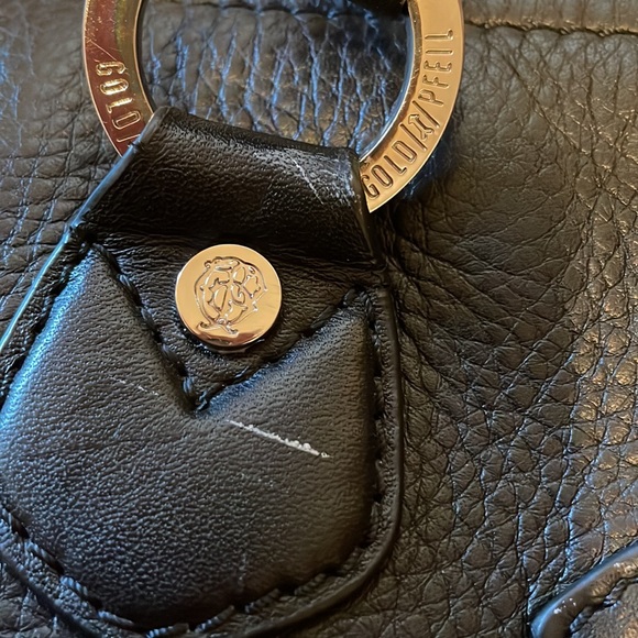 Gold  and Pfiel  Leather adjustable weekender - Picture 4 of 12